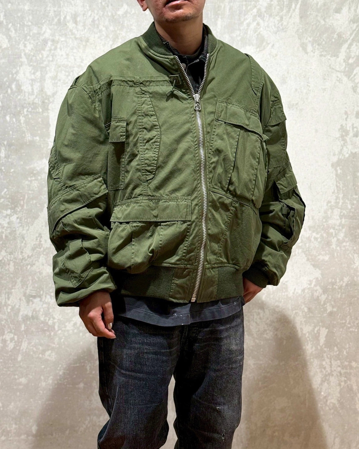 eYe JUNYA WATANABE MAN × Needles / 綿ナイロンオックス Needles Wネーム (WP-J902-100)