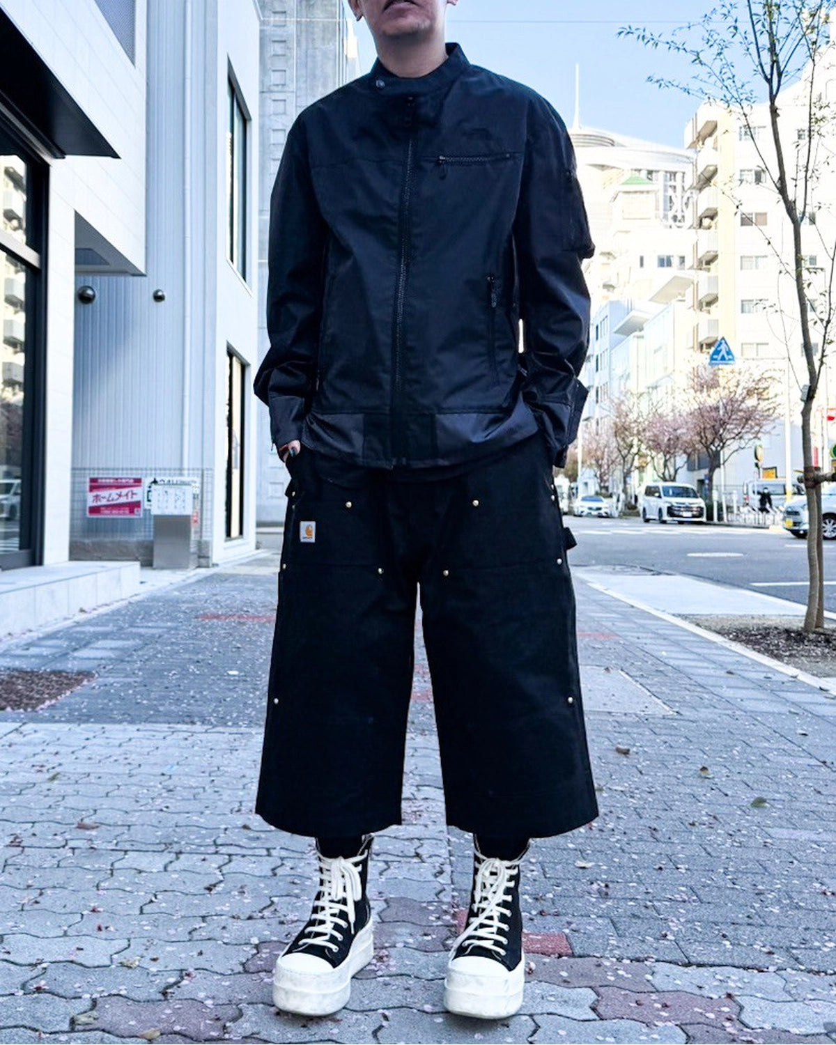 eYe JUNYA WATANABE MAN x THE NORTH FACE / NYLON JACKET (WQ-J914-100)