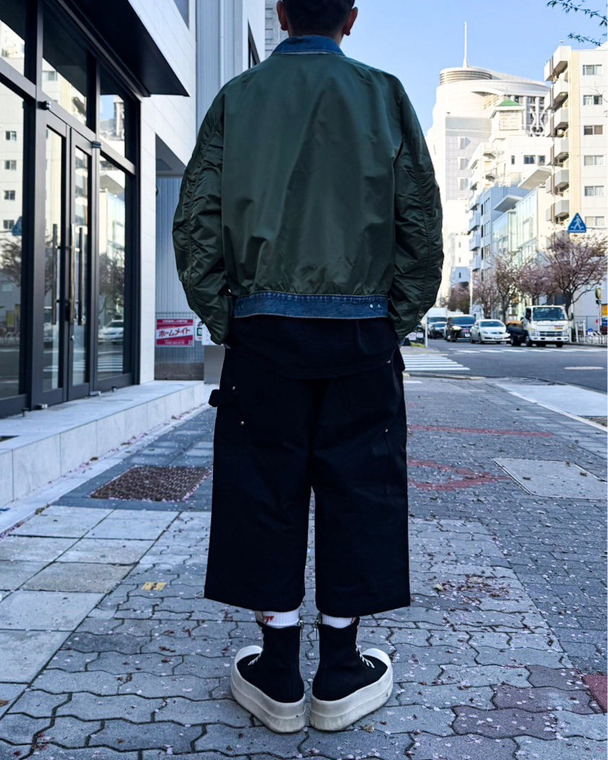 eYe JUNYA WATANABE MAN x alpha industries / MA-1 (WQ-J911-100)