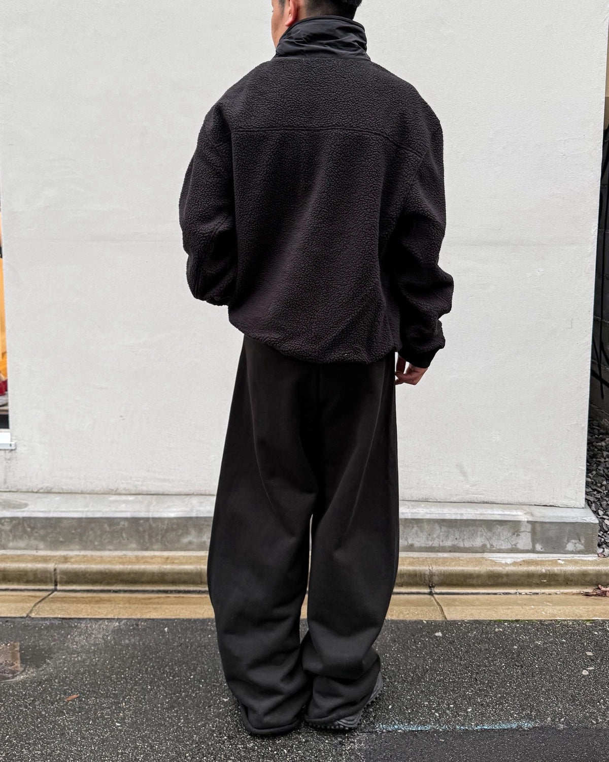 entire studios / SYSTEM HALF ZIP FLEECE JACKET (ESFW26ST02016)