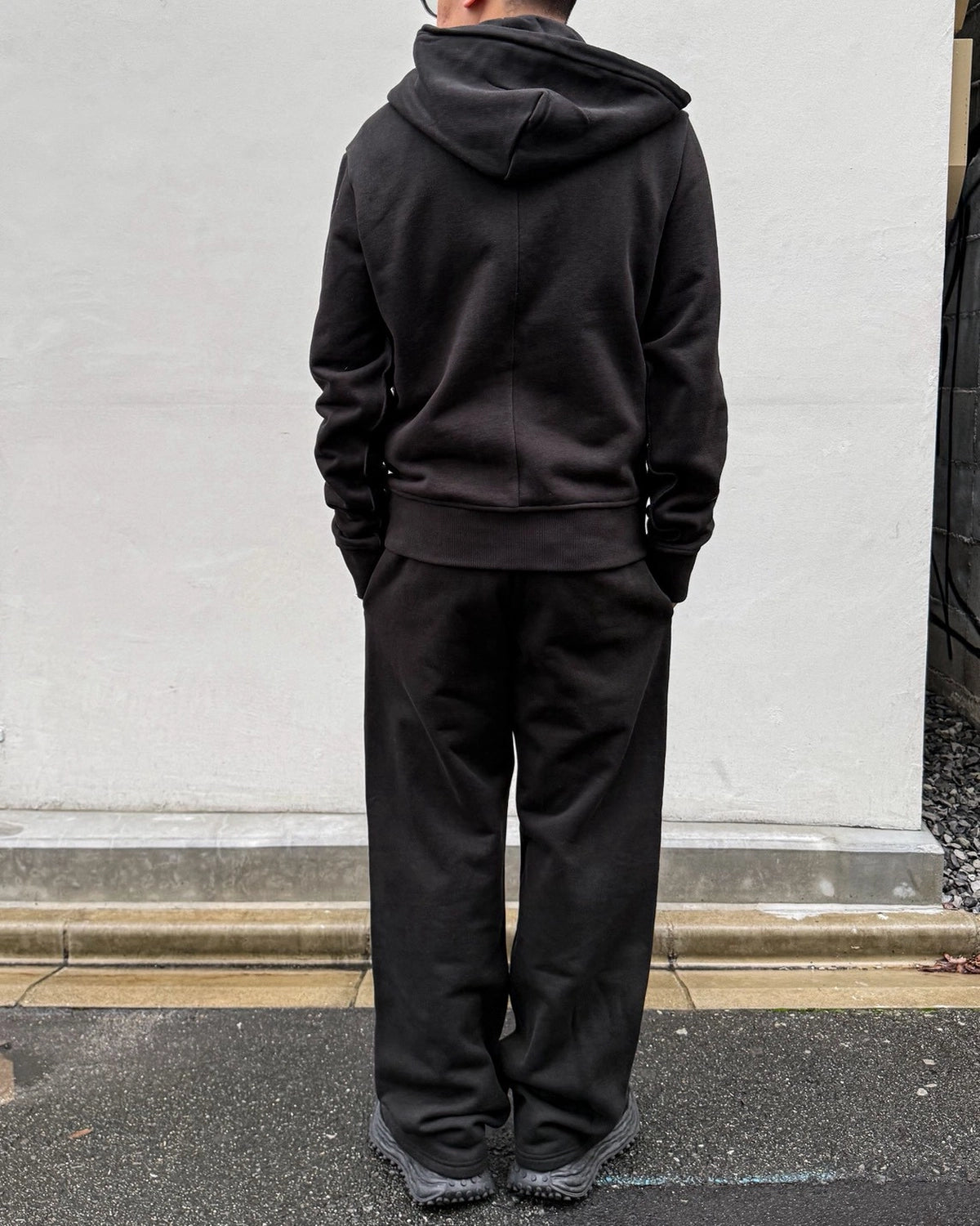 entire studios / SLIM ZIP UP SWEAT PARKA (ESFW26HO03012)