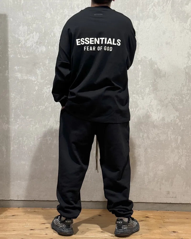 ESSENTIALS / JERSEY LONG SLEEVE T-SHIRT (125HO244370F)