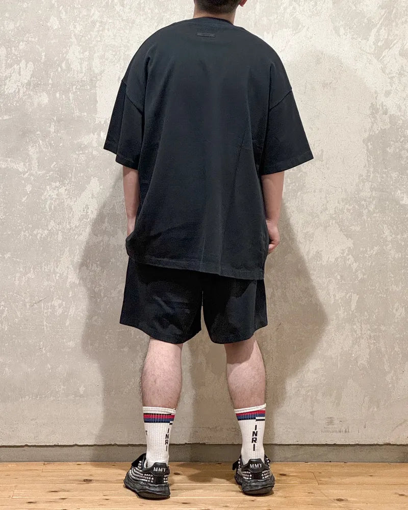 ESSENTIALS / HEAVY JERSEY SOCCER SHORT (160BT244160F)