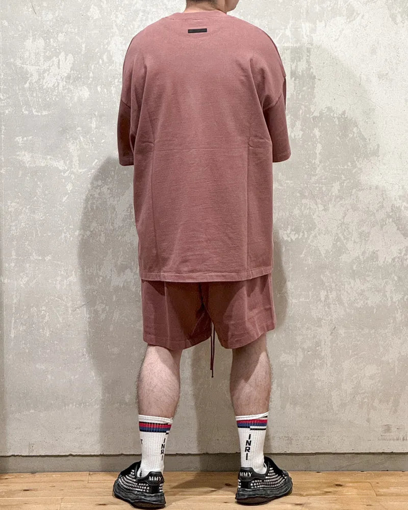 ESSENTIALS / HEAVY JERSEY SOCCER SHORT (160BT244160F)