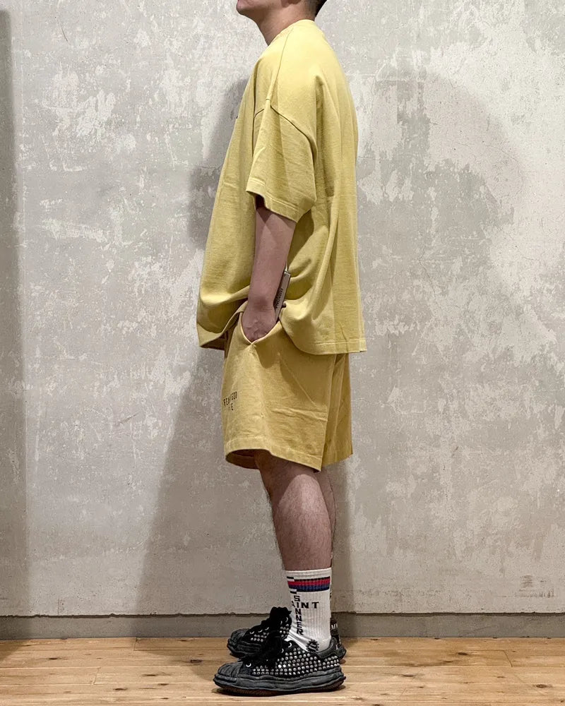 ESSENTIALS / HEAVY JERSEY SOCCER SHORT (160BT244160F)