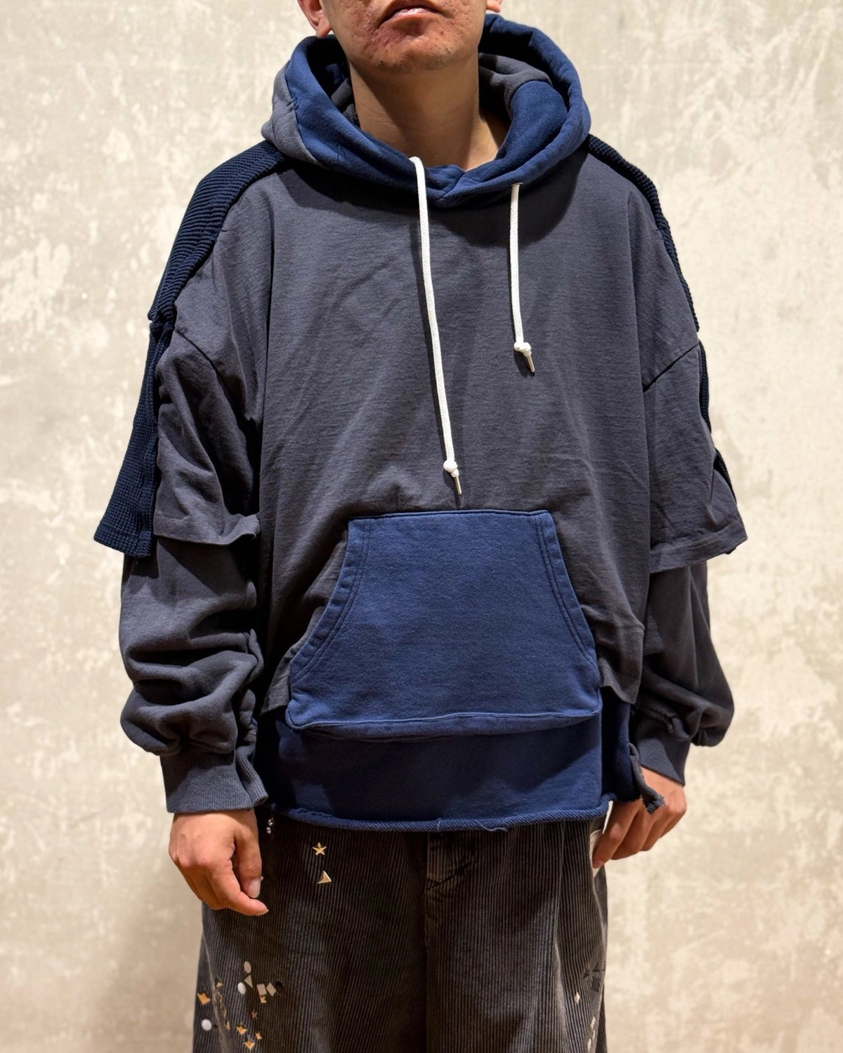 FACETASM / LAYERED HOODIE (JOO-SW-U01)