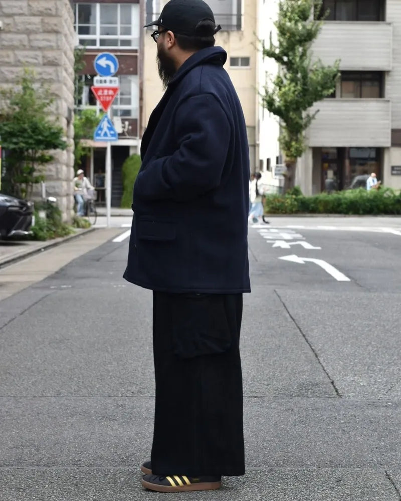 is-ness / PEA COAT (24AW_25_1006SAWPEACOAT01)