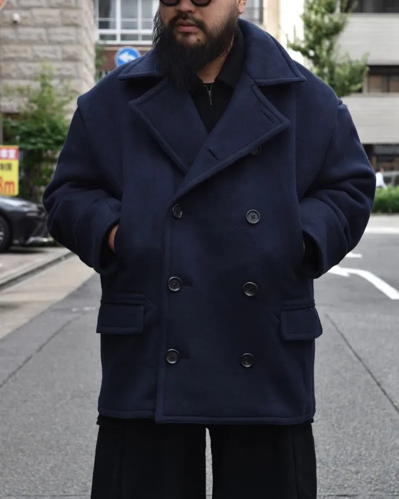 is-ness / PEA COAT (24AW_25_1006SAWPEACOAT01)