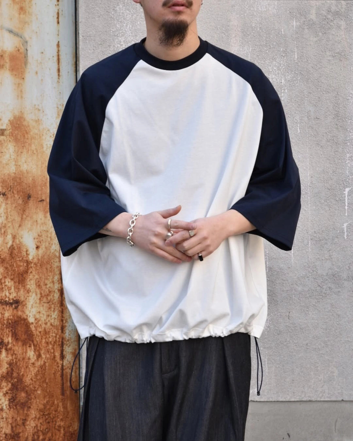 is-ness / BALLOON RAGLAN SLEEVE T-SHIRT (25SS_09_1007SSCST01)