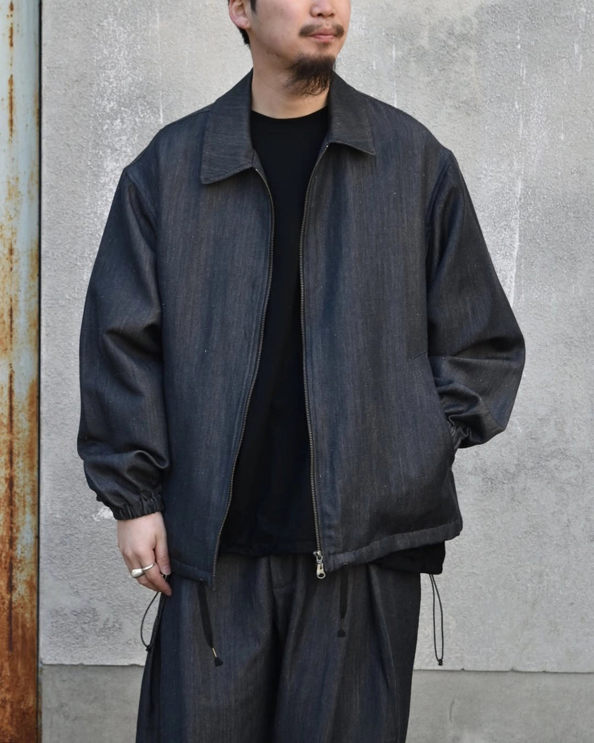 is-ness / WOOL LINEN COACH (25SS_16_1007SSJK08)