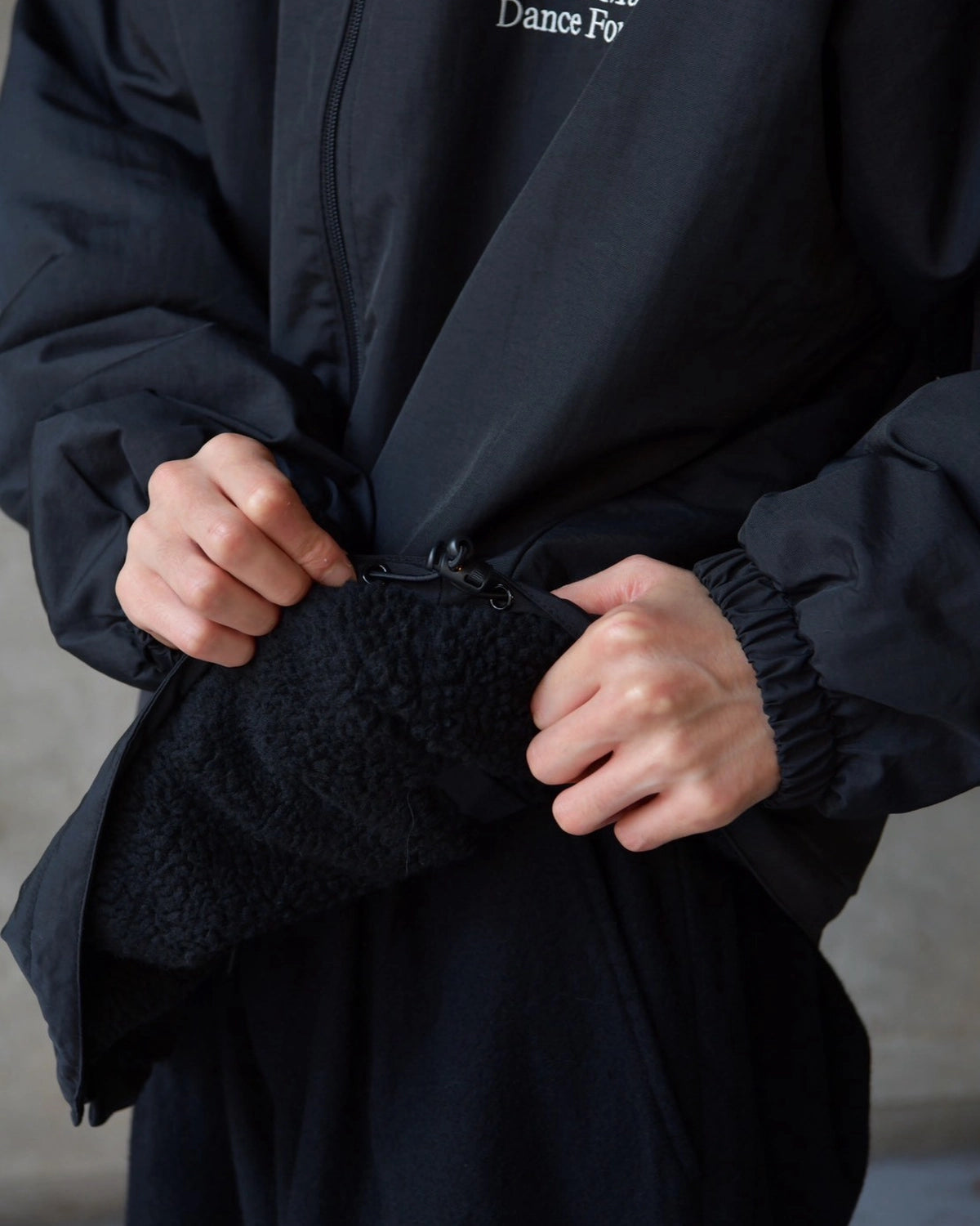 ISNESS MUSIC / DF REVERSIBLE FLEECE JACKET (IMP8_34_IMDFJK01)