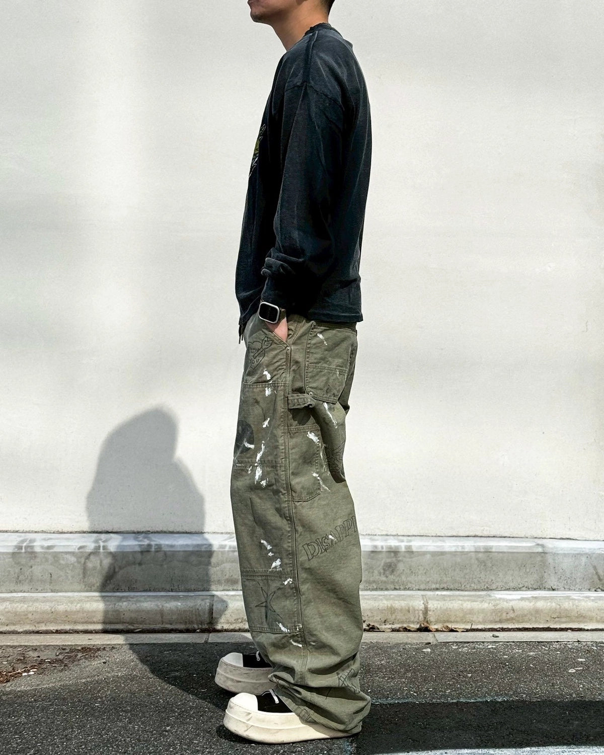 KAMIYA / "FRM AERO-KMY" Long-Sleeve T-shirt (G16LT084)