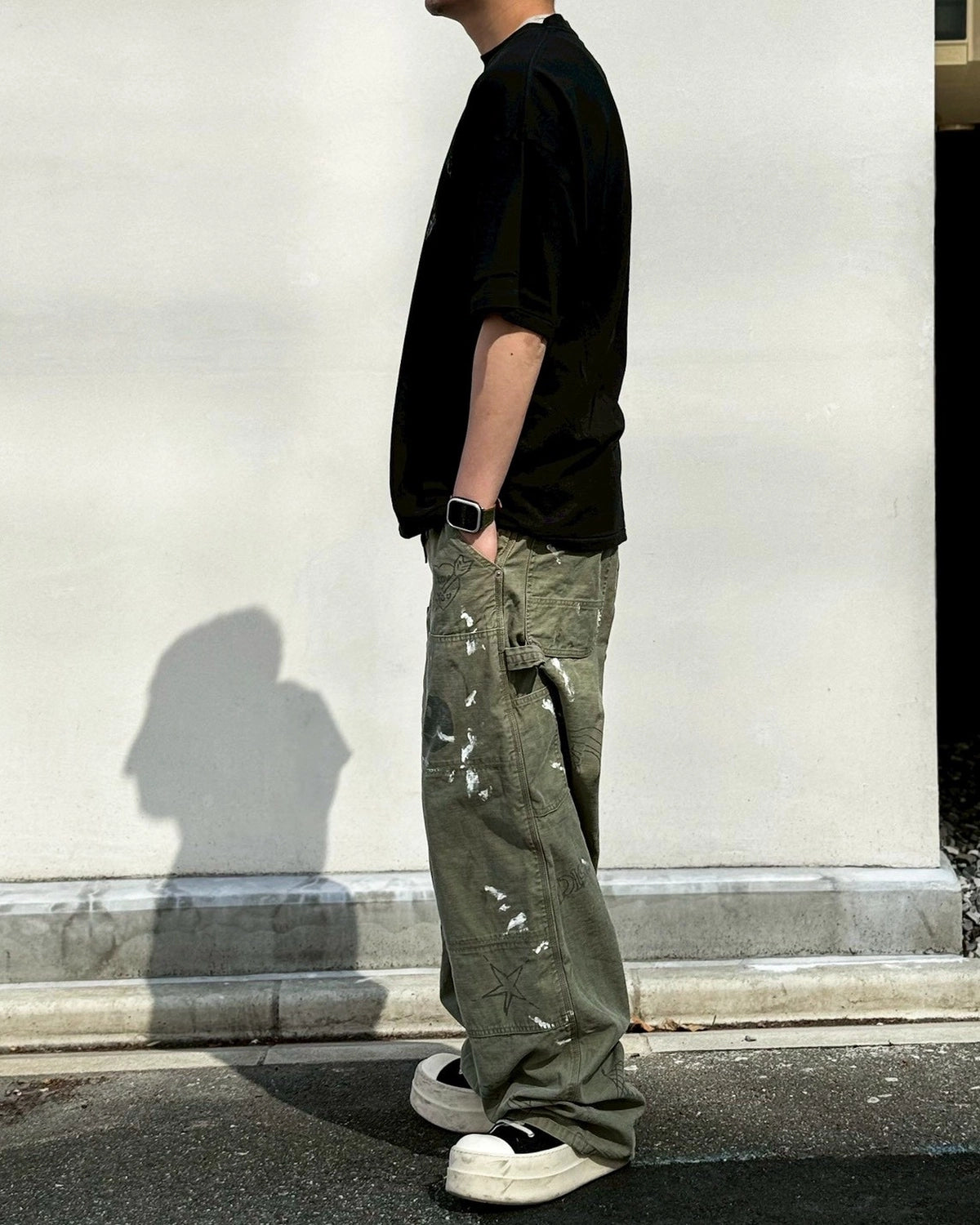 KAMIYA / "LOVING" T-shirt (G16TS095)