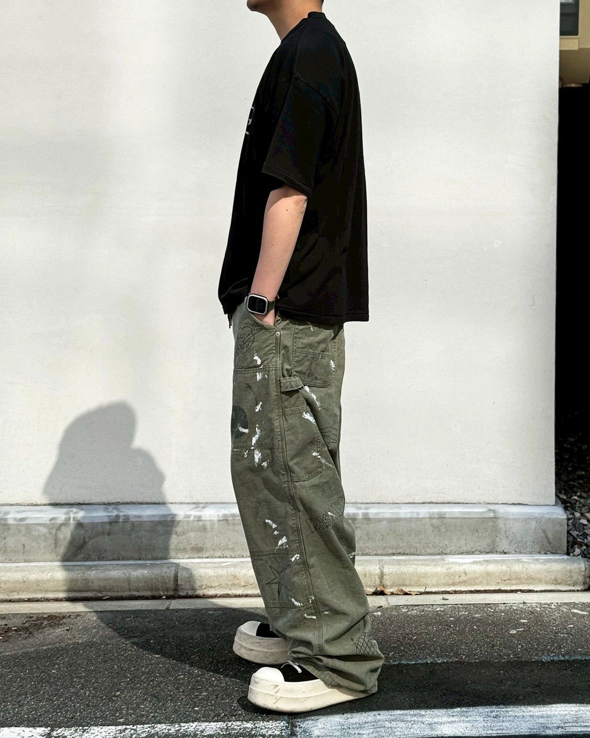 KAMIYA / "AERO-KMY" T-shirt (G16TS097)