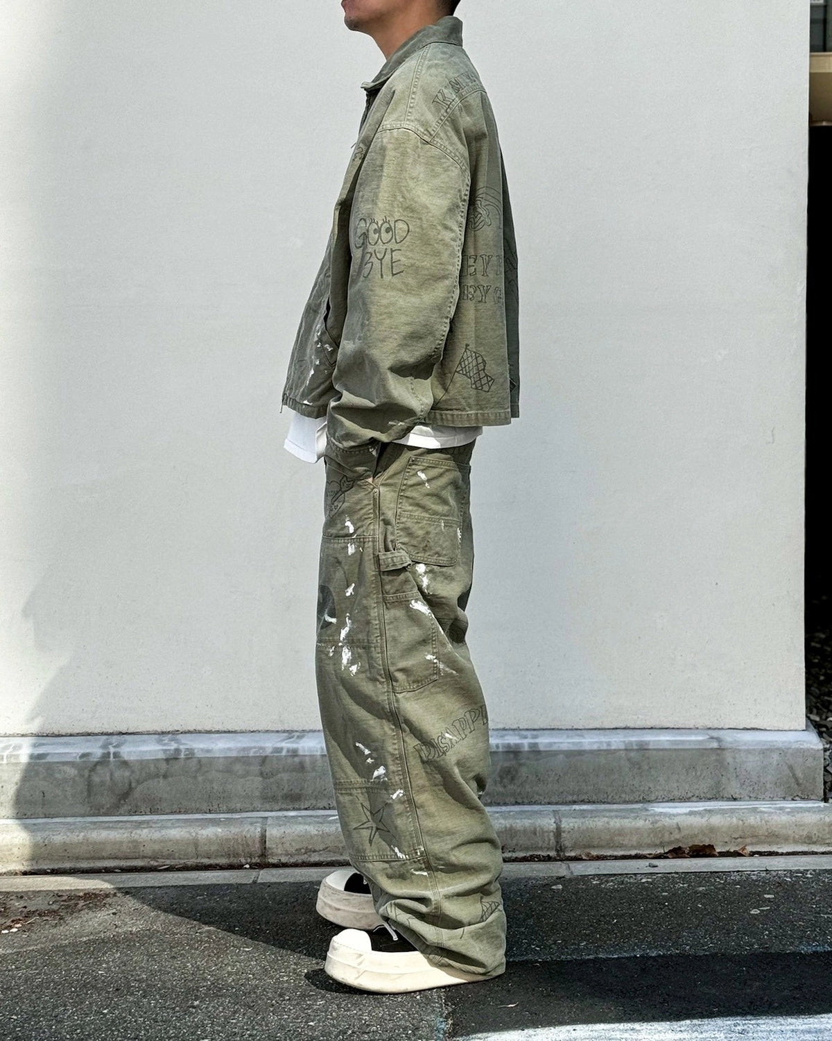 KAMIYA / Graffiti Work Jacket (G16BL022)