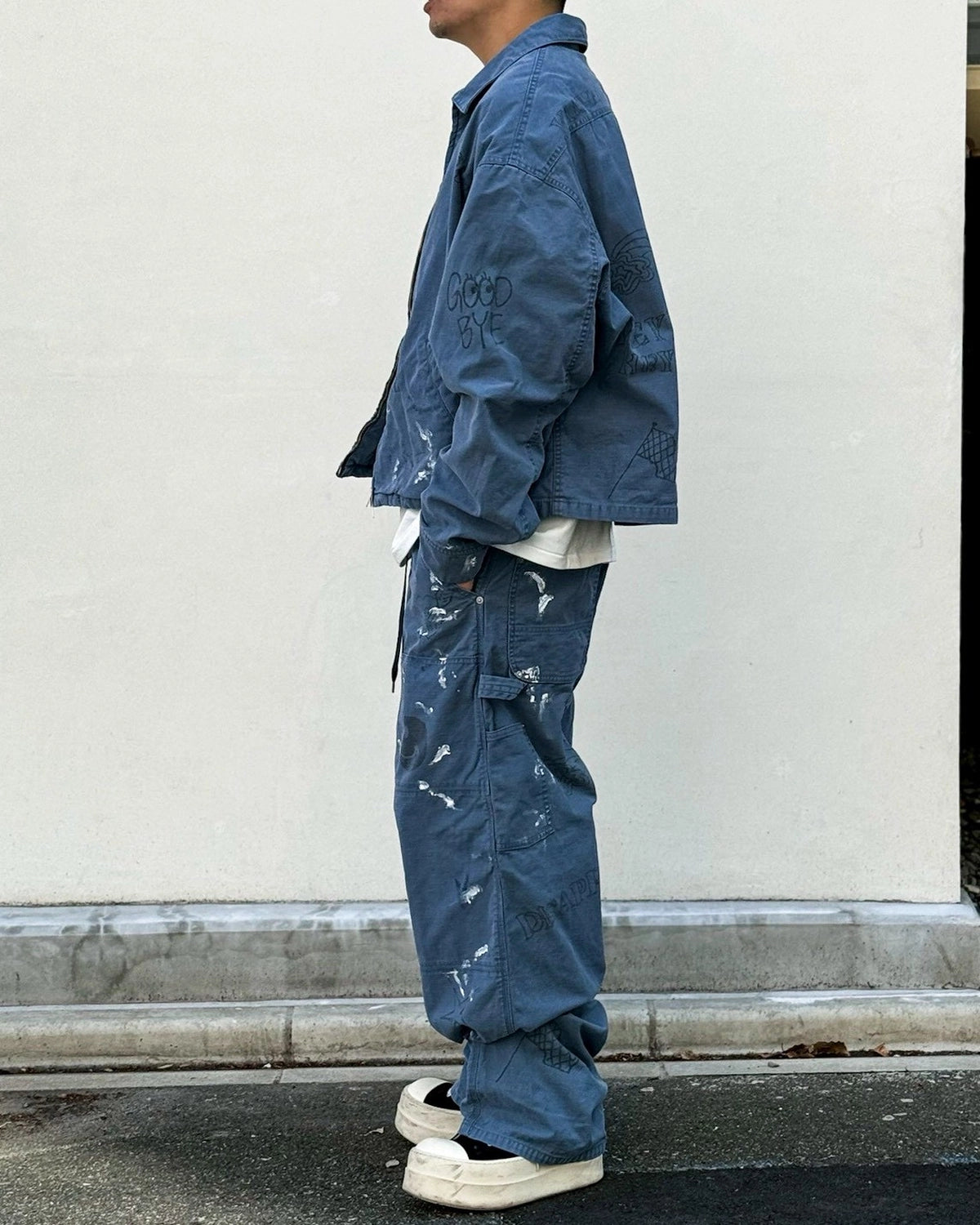 KAMIYA / Graffiti Work Jacket (G16BL022)