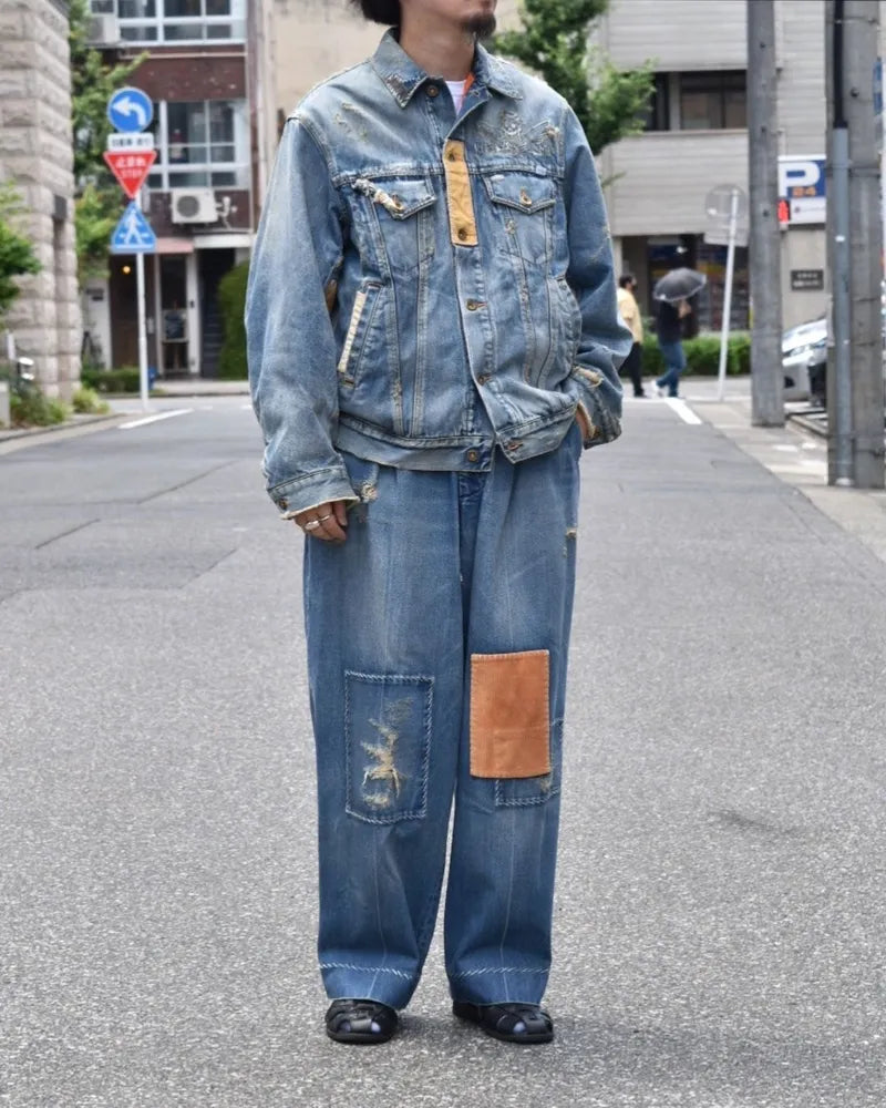 kolor / DENIM JACKET (24WCM -G04104)