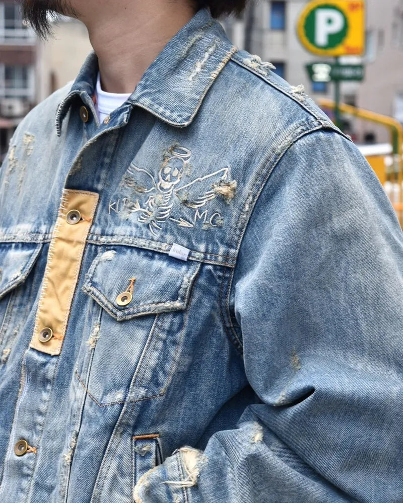 kolor / DENIM JACKET (24WCM -G04104)