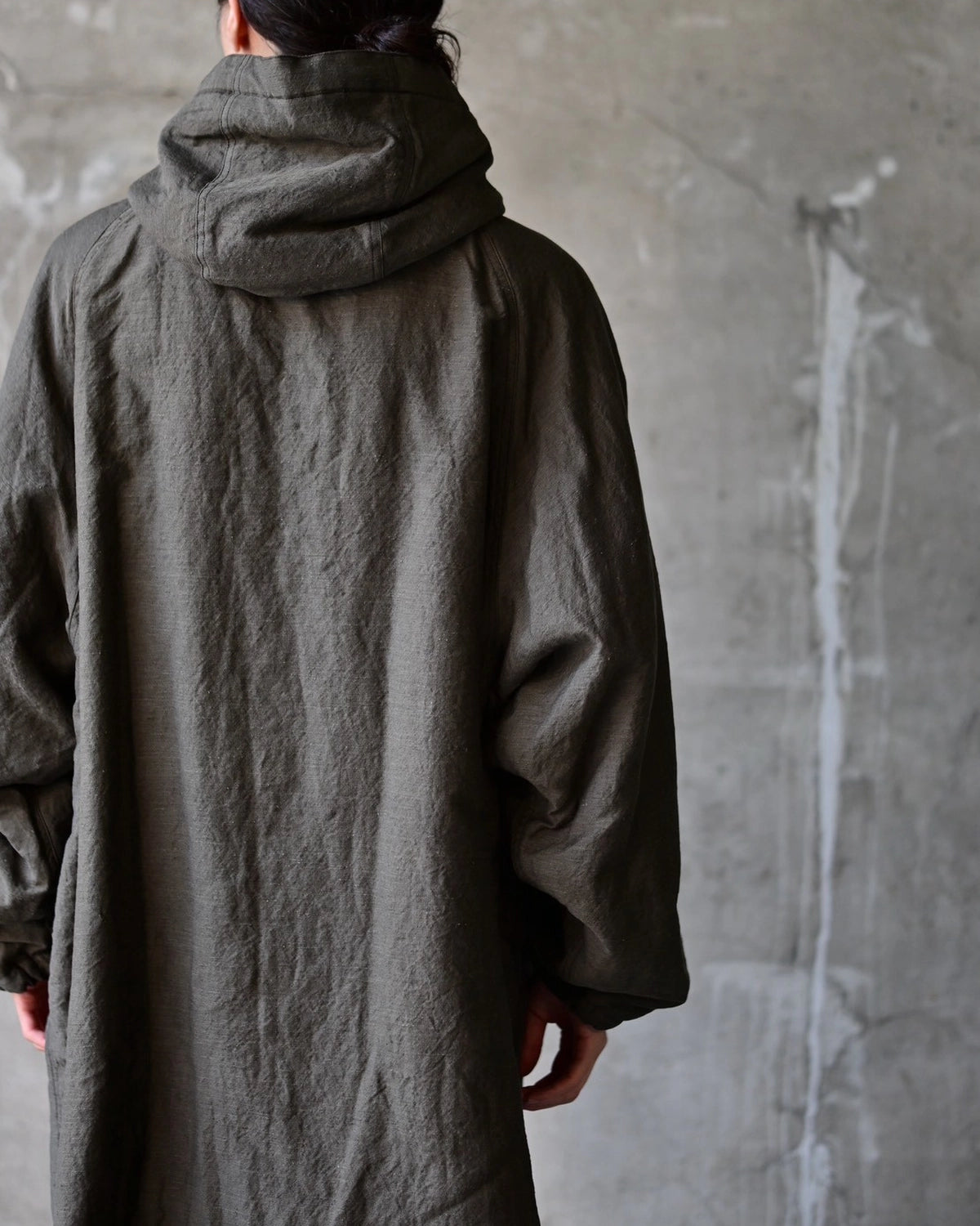 marka / Wool/Linen Moleskin / Military Parka (M26C11CO01C)