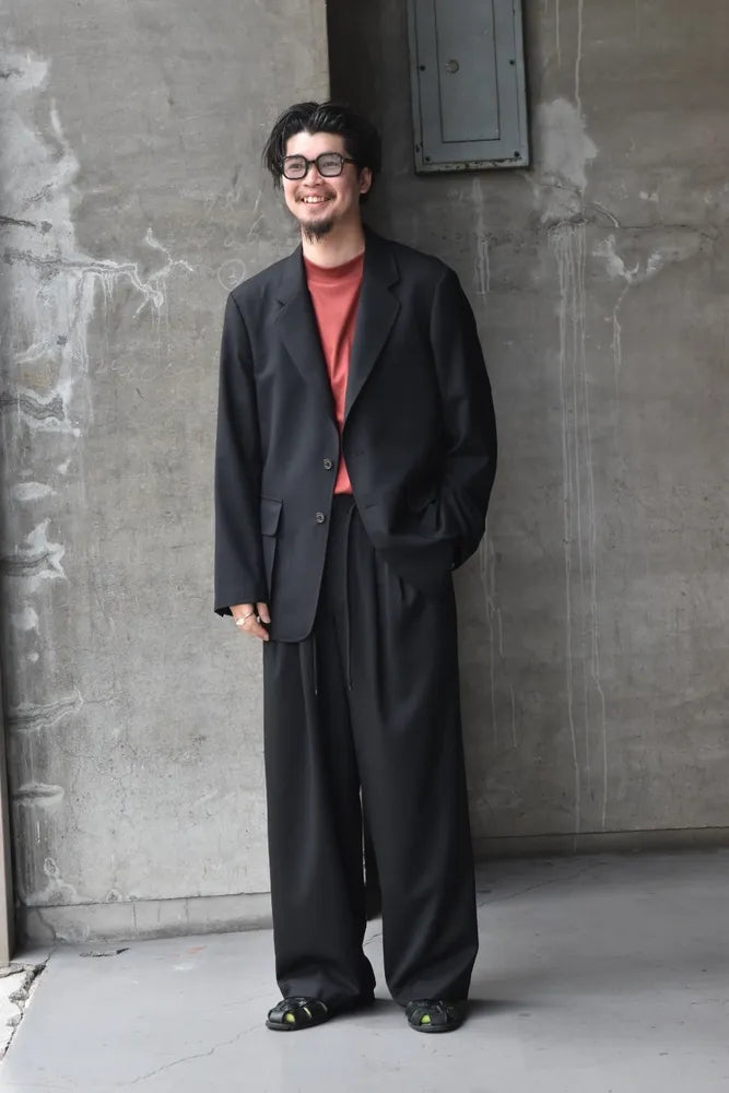 MARKAWARE / TRIPLE PLEATED EASY TROUSERS (A24C01PT02C)