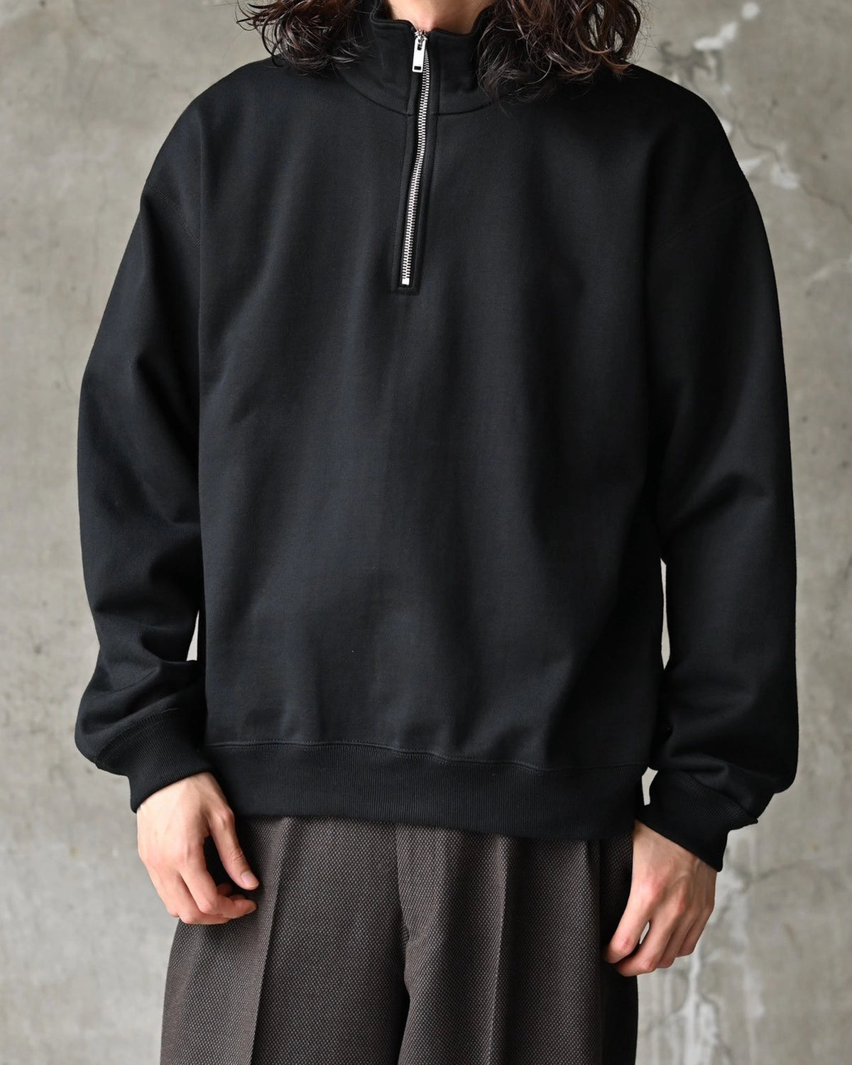 MARKAWARE / Organic Cotton Heavy Fleece / Comfort Half Zip(A26C13CS03C)