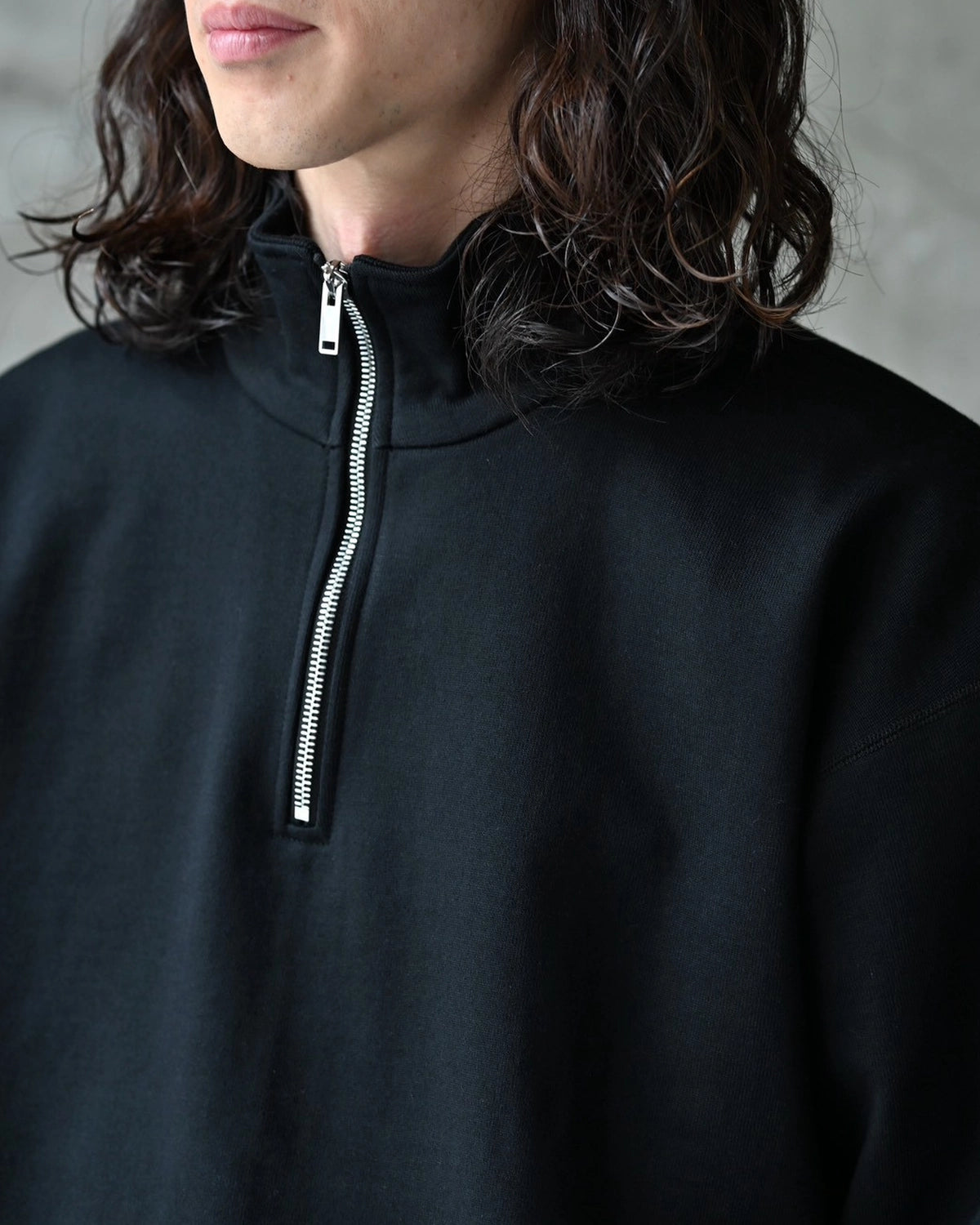 MARKAWARE / Organic Cotton Heavy Fleece / Comfort Half Zip(A26C13CS03C)