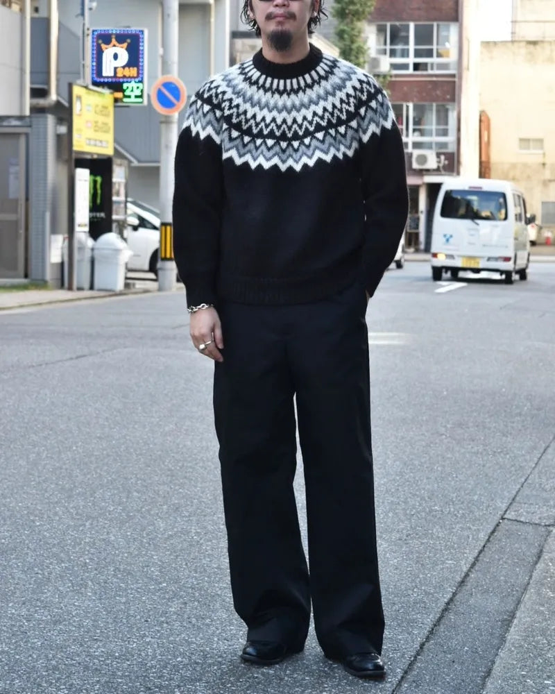 MARKAWARE / SNOW PATTERN JUMPER (A24C20SW01C)