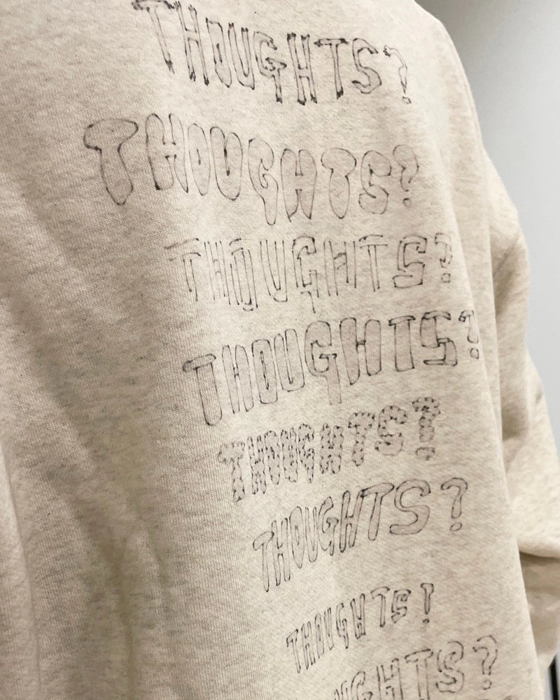 Maison MIHARA YASUHIRO / Distressed Graffiti Print Sweatshirt (J14PO723)