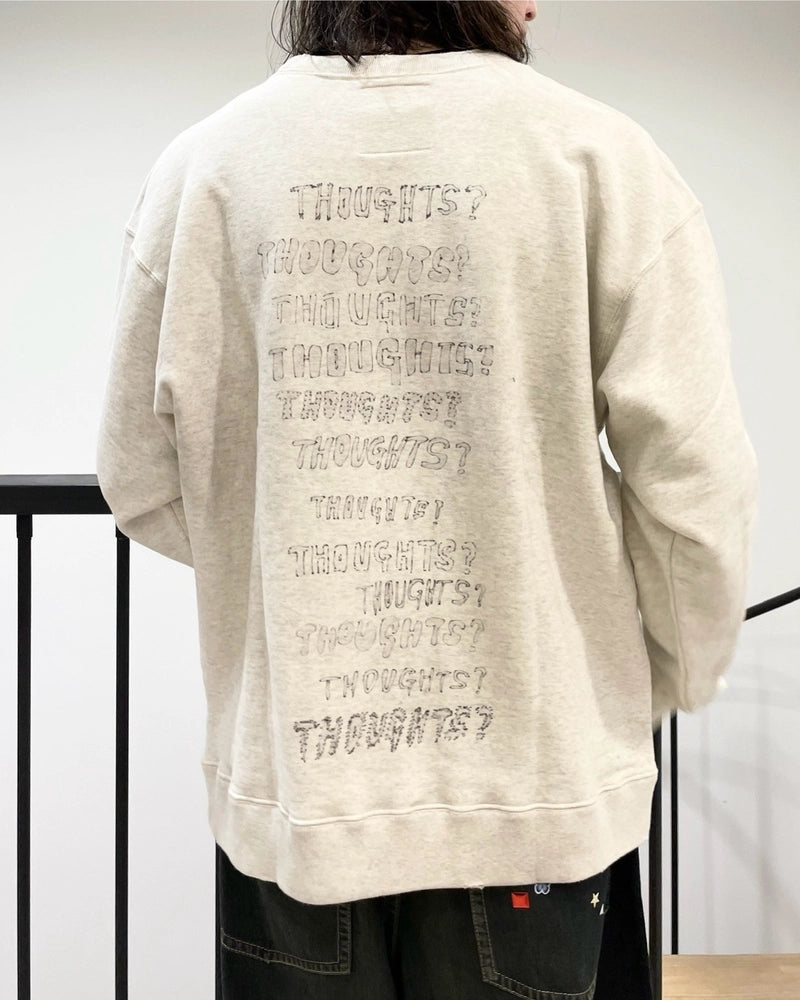 Maison MIHARA YASUHIRO / Distressed Graffiti Print Sweatshirt (J14PO723)