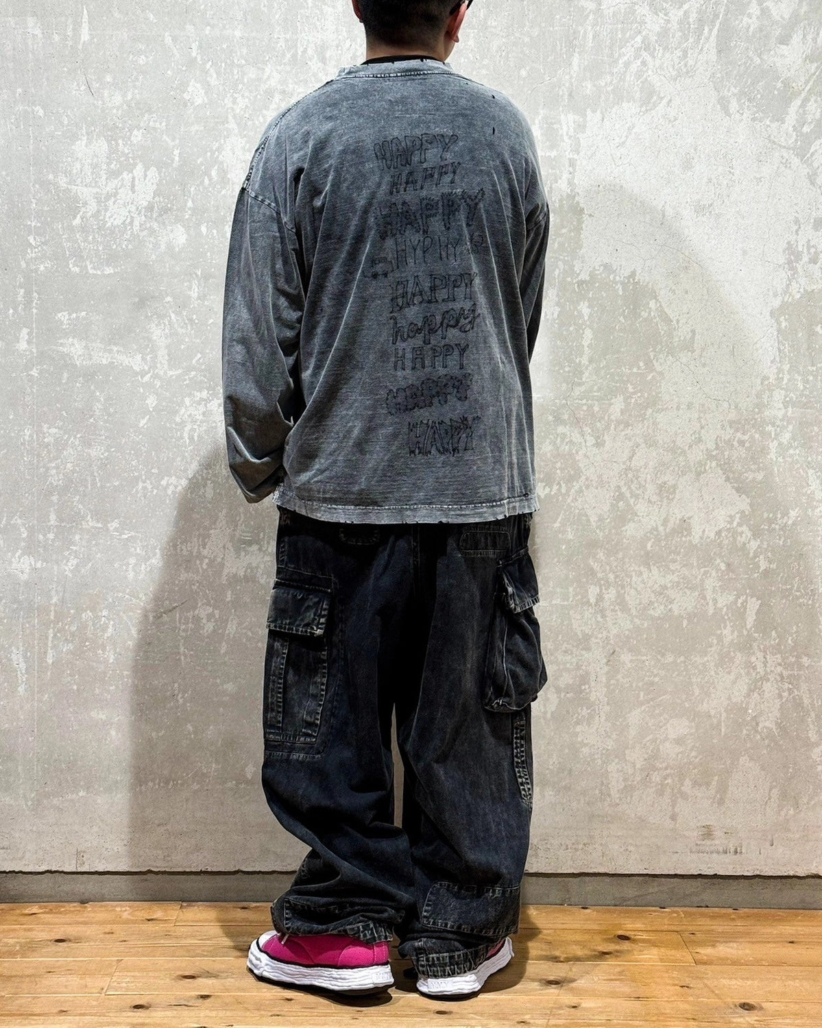 Maison MIHARA YASUHIRO / REPAIR CARGO TROUSER (A14PT053)