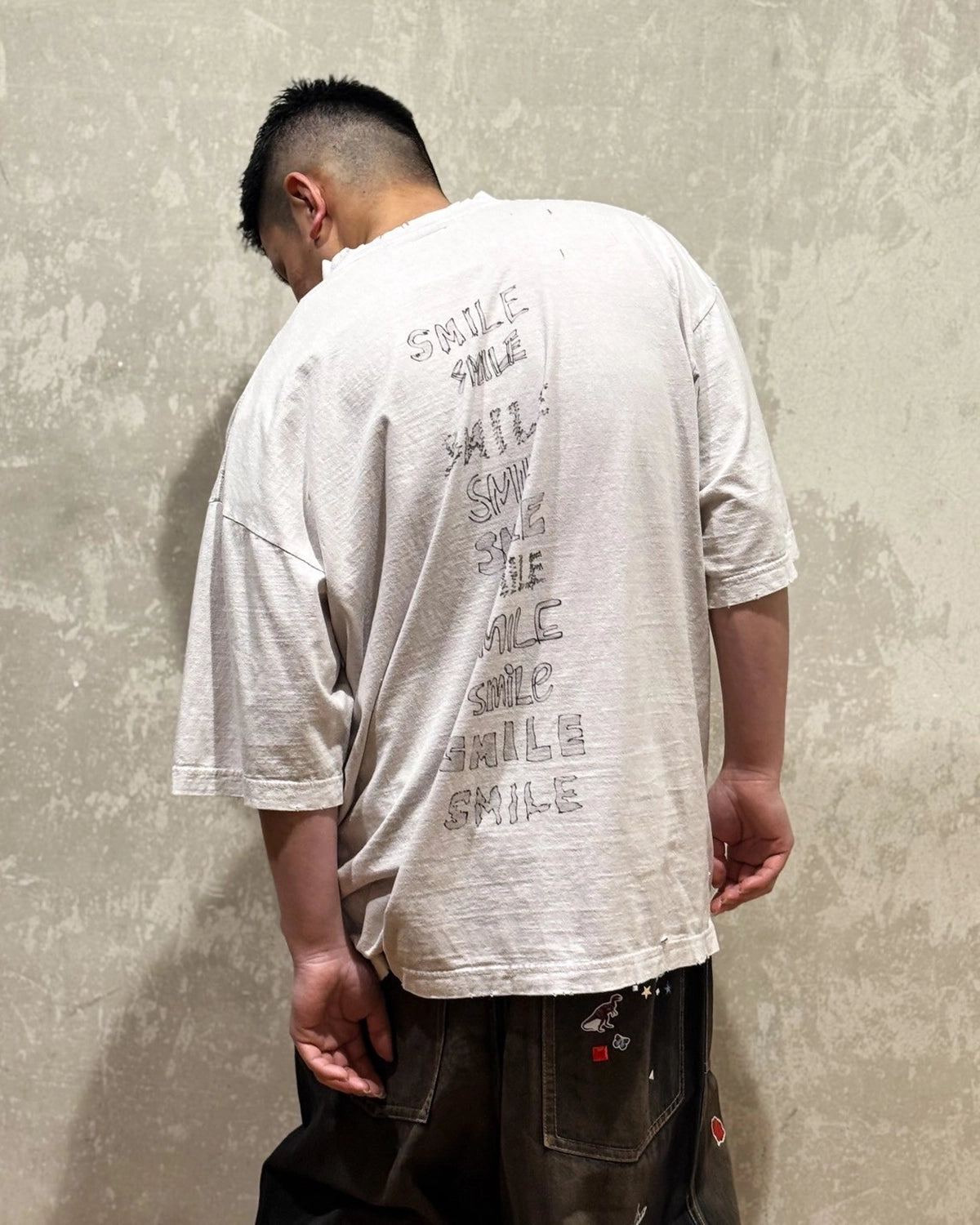 Maison MIHARA YASUHIRO / bleached Tee (A14TS622)