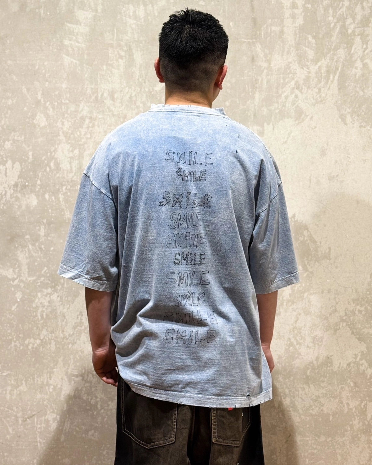 Maison MIHARA YASUHIRO / bleached Tee (A14TS622)