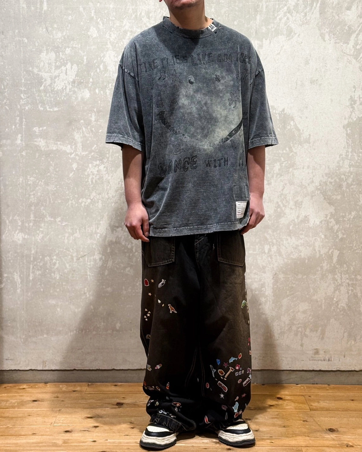 Maison MIHARA YASUHIRO / bleached Tee (A14TS622)