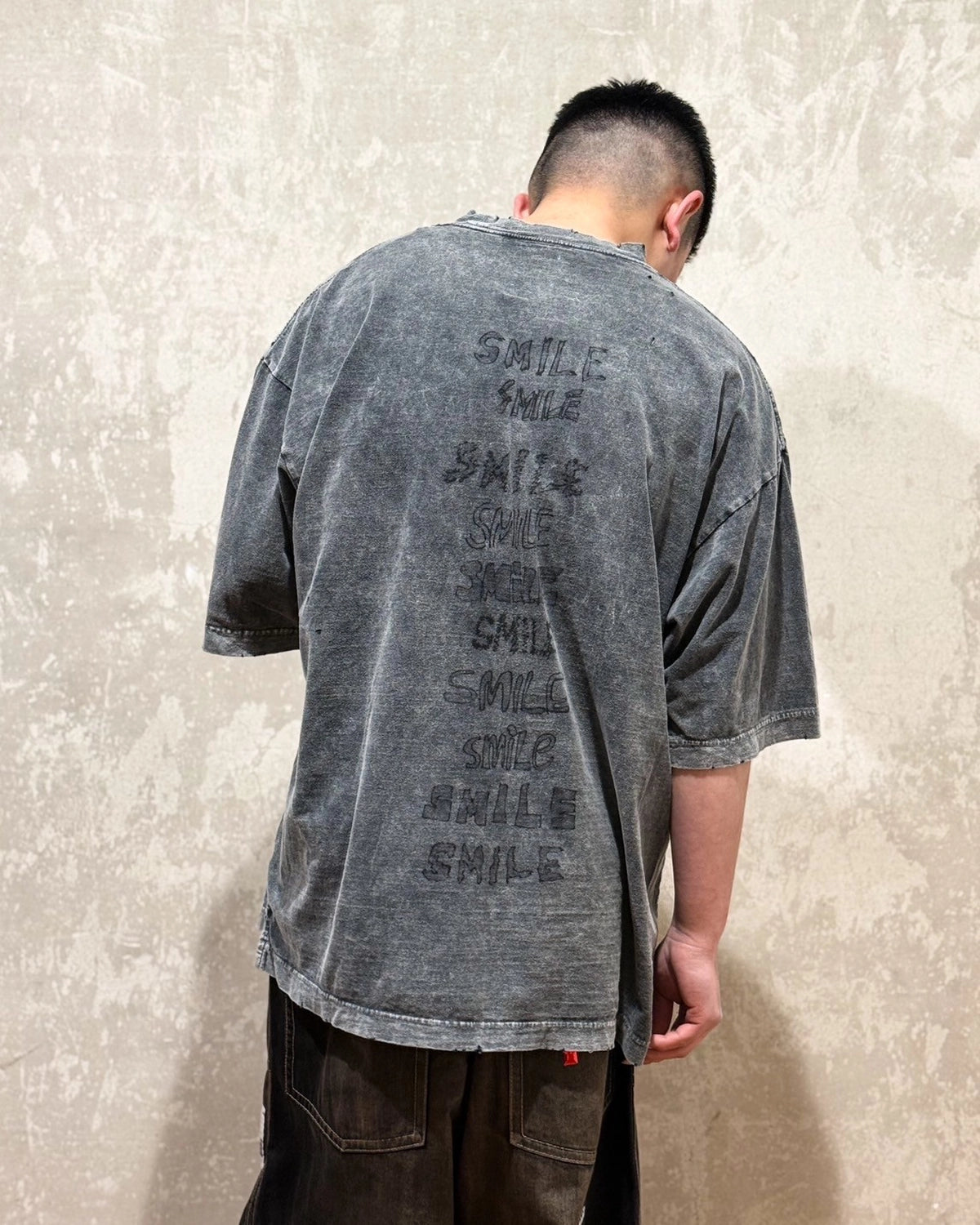 Maison MIHARA YASUHIRO / bleached Tee (A14TS622)