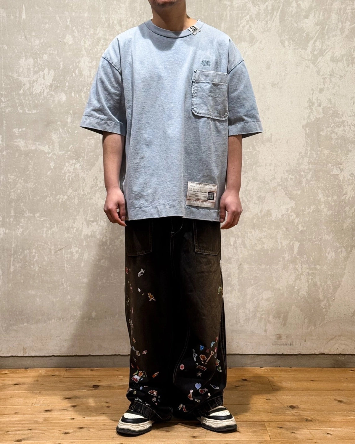 Maison MIHARA YASUHIRO / amateur sewn Tee (A14TS601)