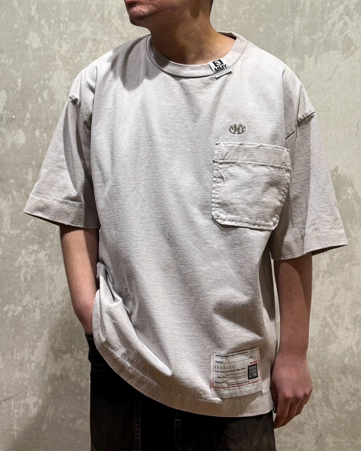 Maison MIHARA YASUHIRO / amateur sewn Tee (A14TS601)