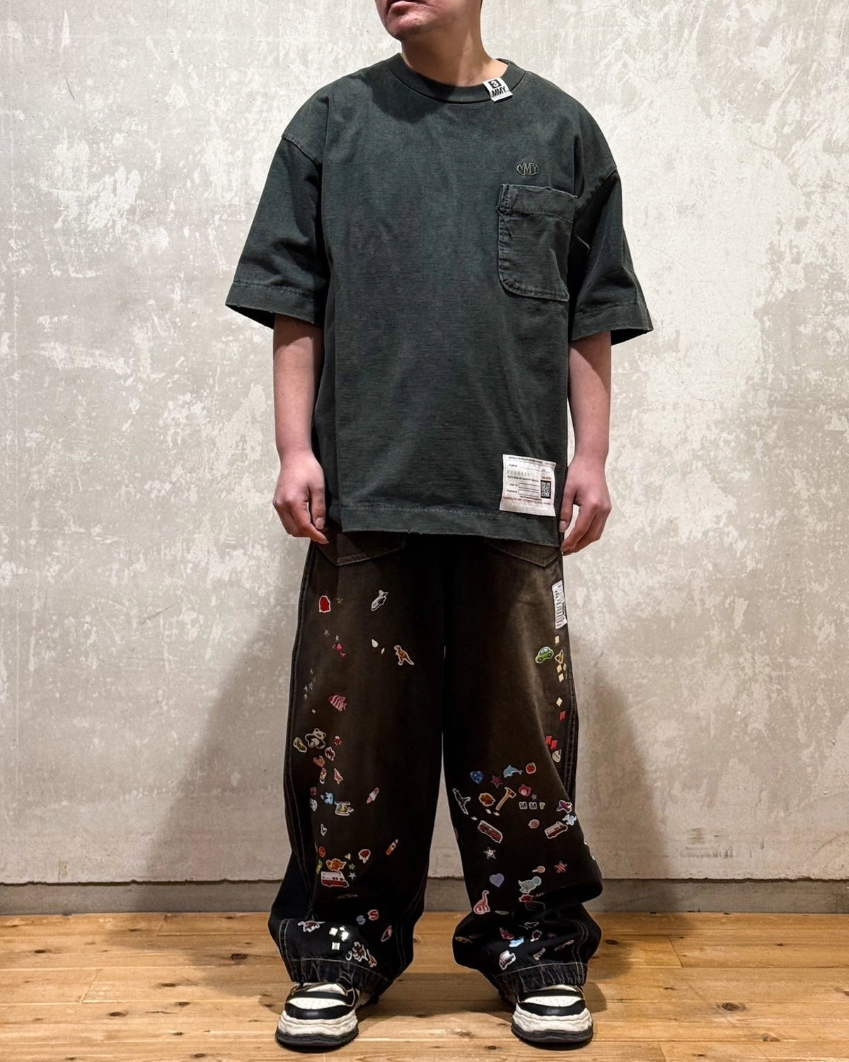 Maison MIHARA YASUHIRO / "KEITH" VTG Low (A14FW708)