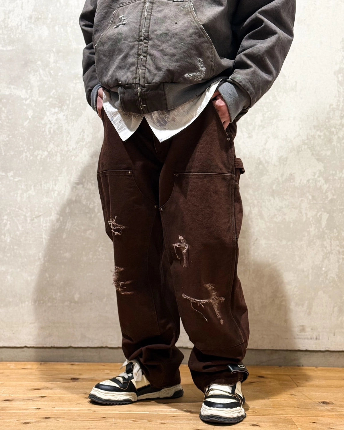 KAMIYA / Boro Painter Pants (G11PT026)