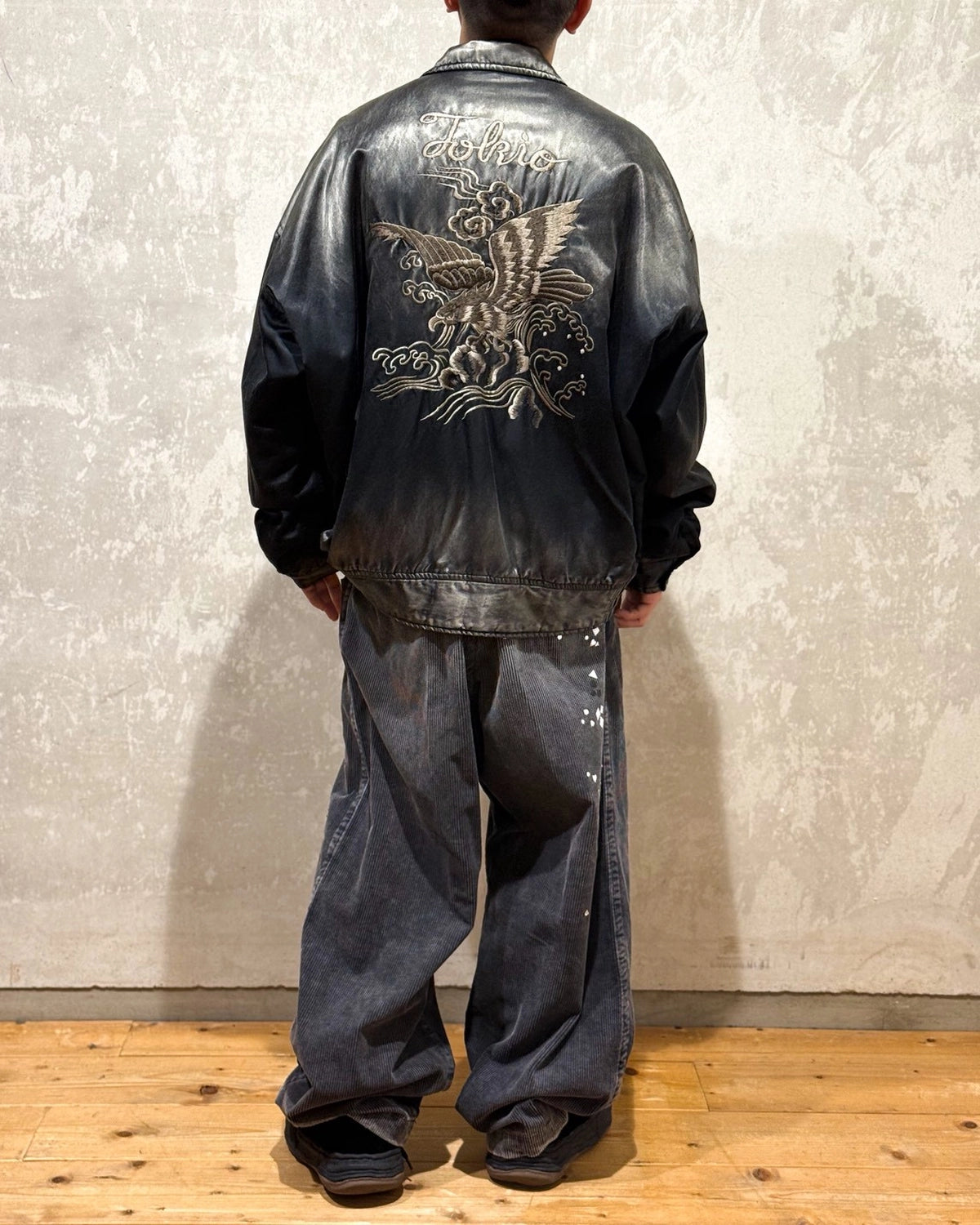 Maison MIHARA YASUHIRO / Embellished Corduroy Pants (A15PT034)