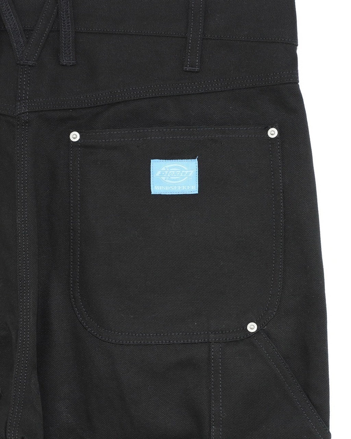 mindseeker × DICKIES / Iron Cross Patch Flare Pants -BLACK- (MSD-261-001)