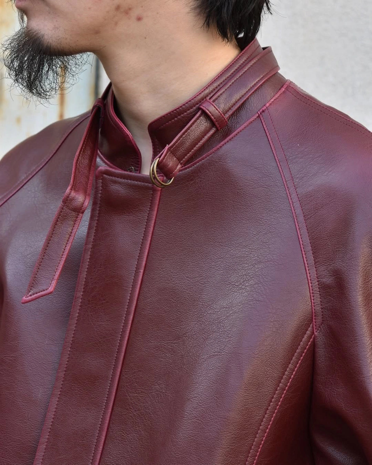 MM6 / FAKE LEATHER JACKET (SH2AM0023M35455)