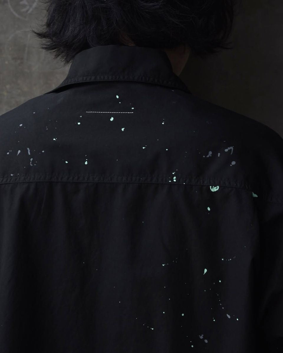 MM6 / ペイント レジデュ シャツ (SH2DT0022M35458)