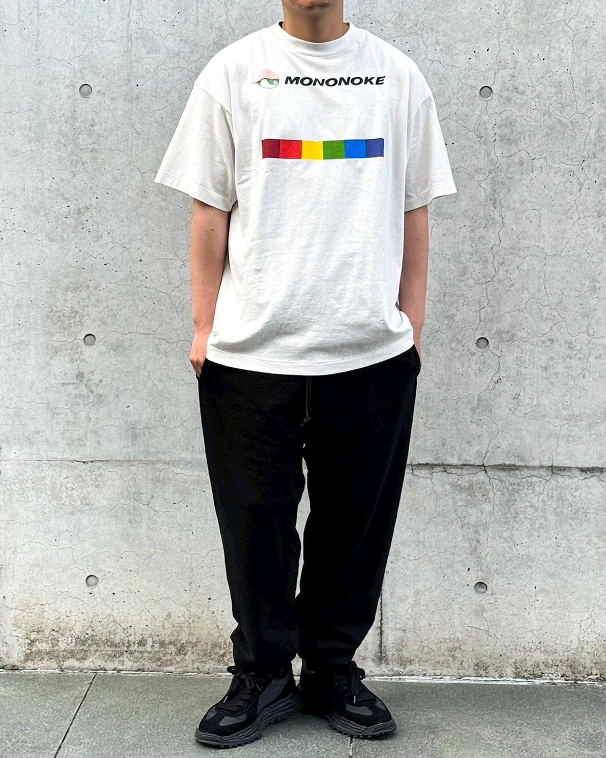 mononoke・made / S/S T-SHIRT_MONONOKE RAINBOW (MT-MK8-0000-006)