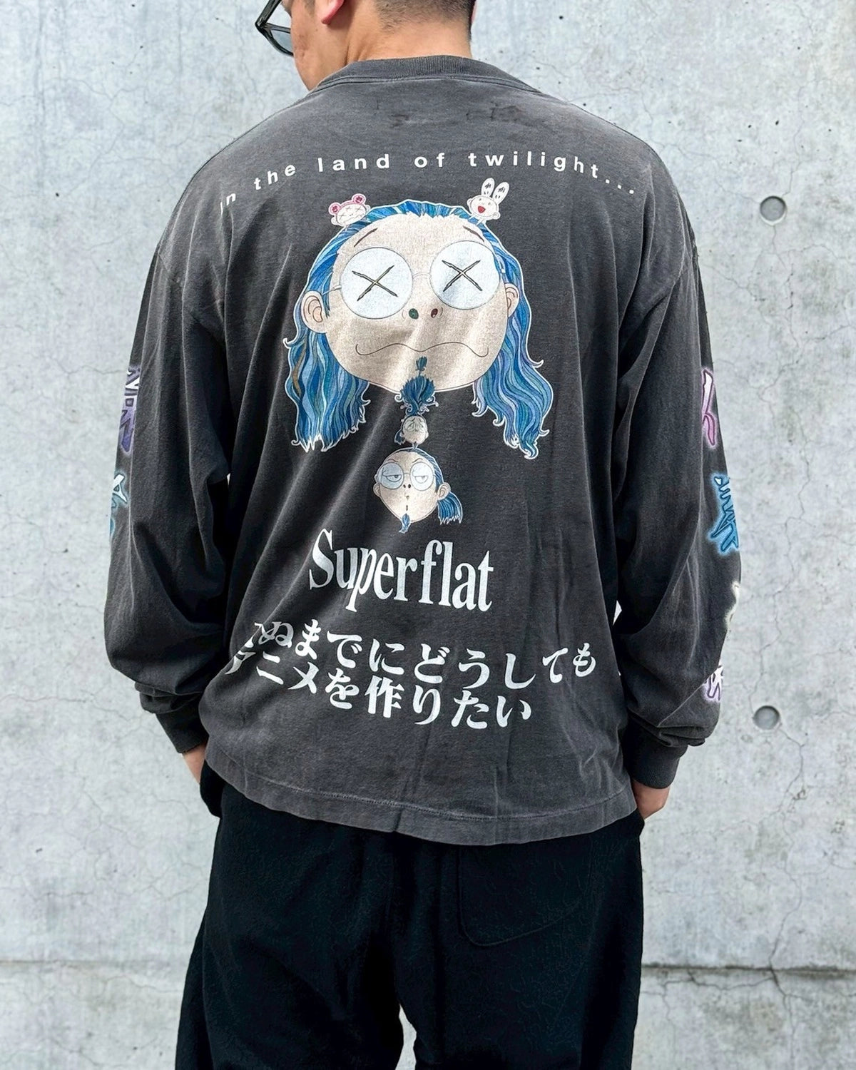 mononoke・made / L/S T-SHIRT_SUPERFLAT (MT-MK8-0000-008)