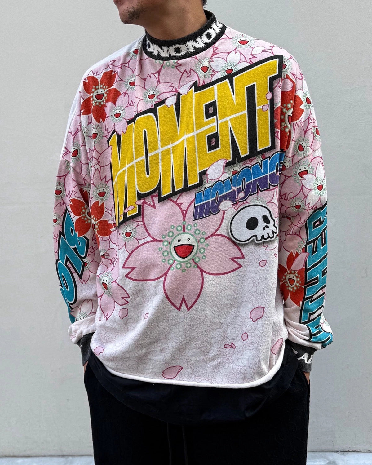 mononoke・made / L/S T-SHIRT WIDE / SAKURA (MT-MK8-0000-009)