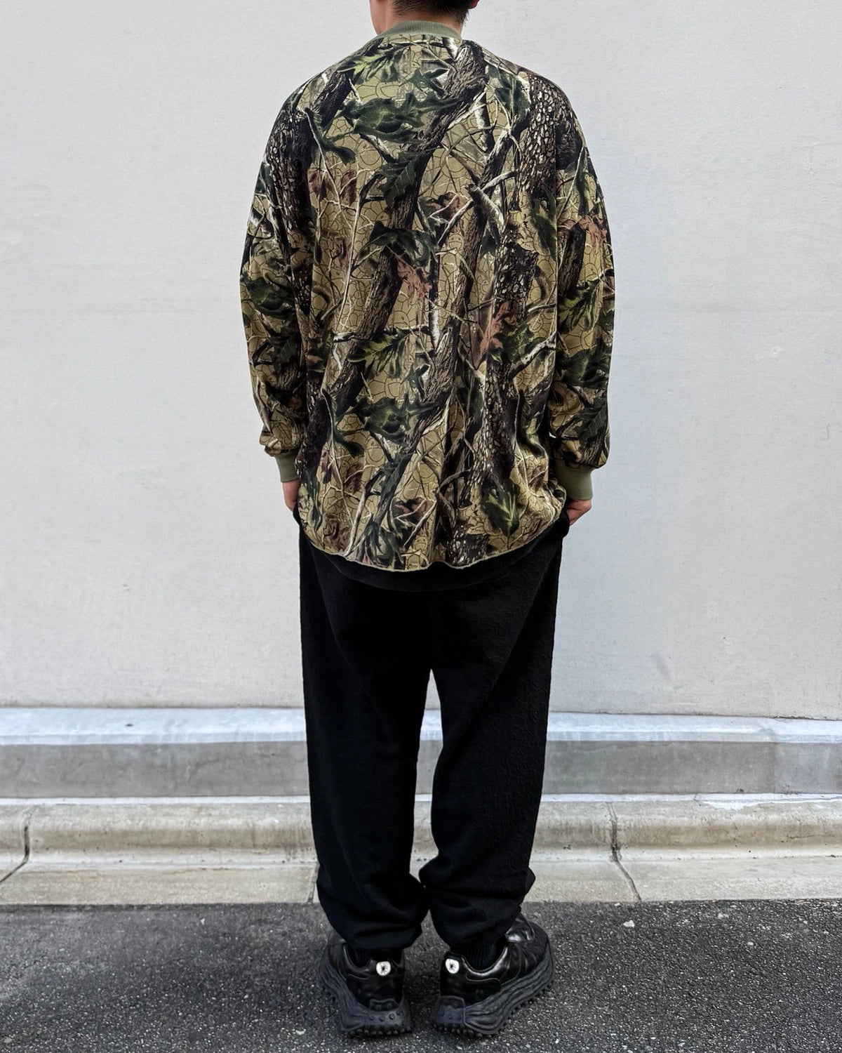 mononoke・made / L/S T-SHIRT WIDE / CAMO (MT-MK8-0000-010)