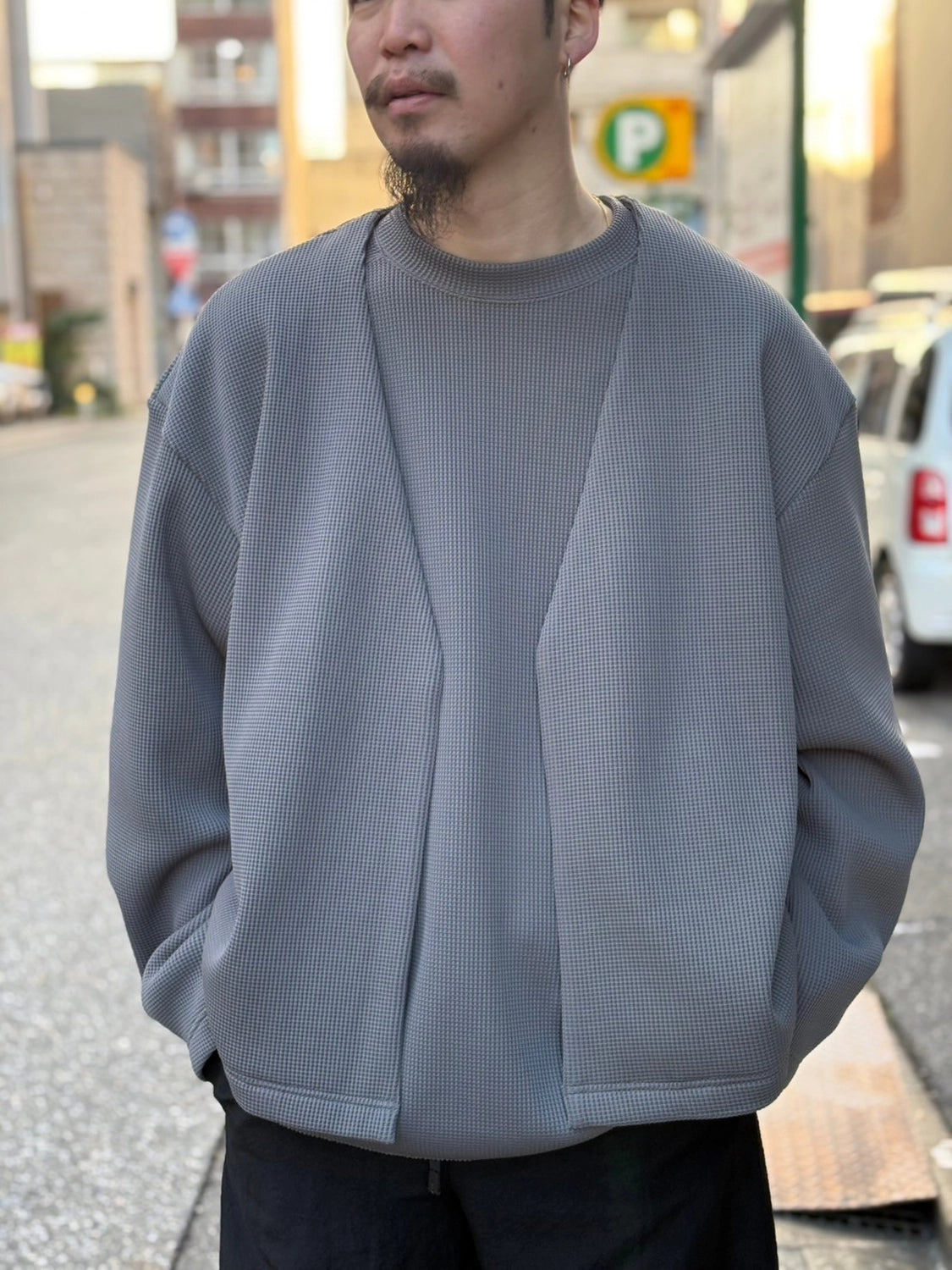 N.HOOLYWOOD COMPILE / CREWNECK LONG SLEEVE (2251-CS01-021)