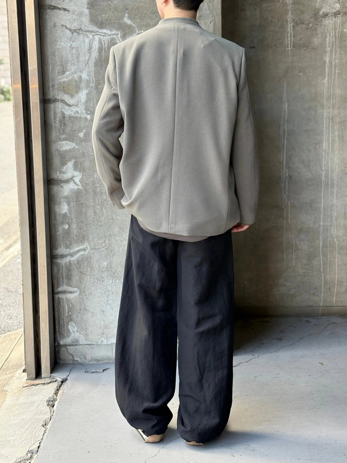 N.HOOLYWOOD COMPILE / COLLARLESS JACKET (2251-JK21-006)