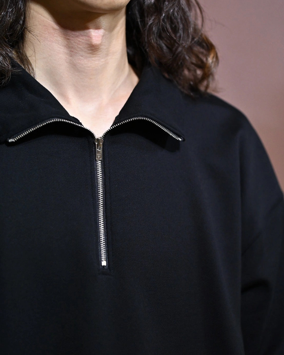 N.HOOLYWOOD COMPILE / HALF ZIP SWEATSHIRT (2262-CS07-021)