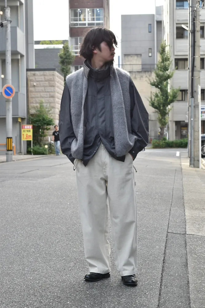 nanamica / Zip-Up Mohair Vest ( S24FN030)
